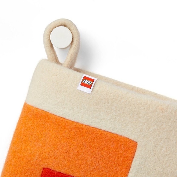 LEGO Limited Edition 20” Color Block Felt Stocking - Picture 2 of 10